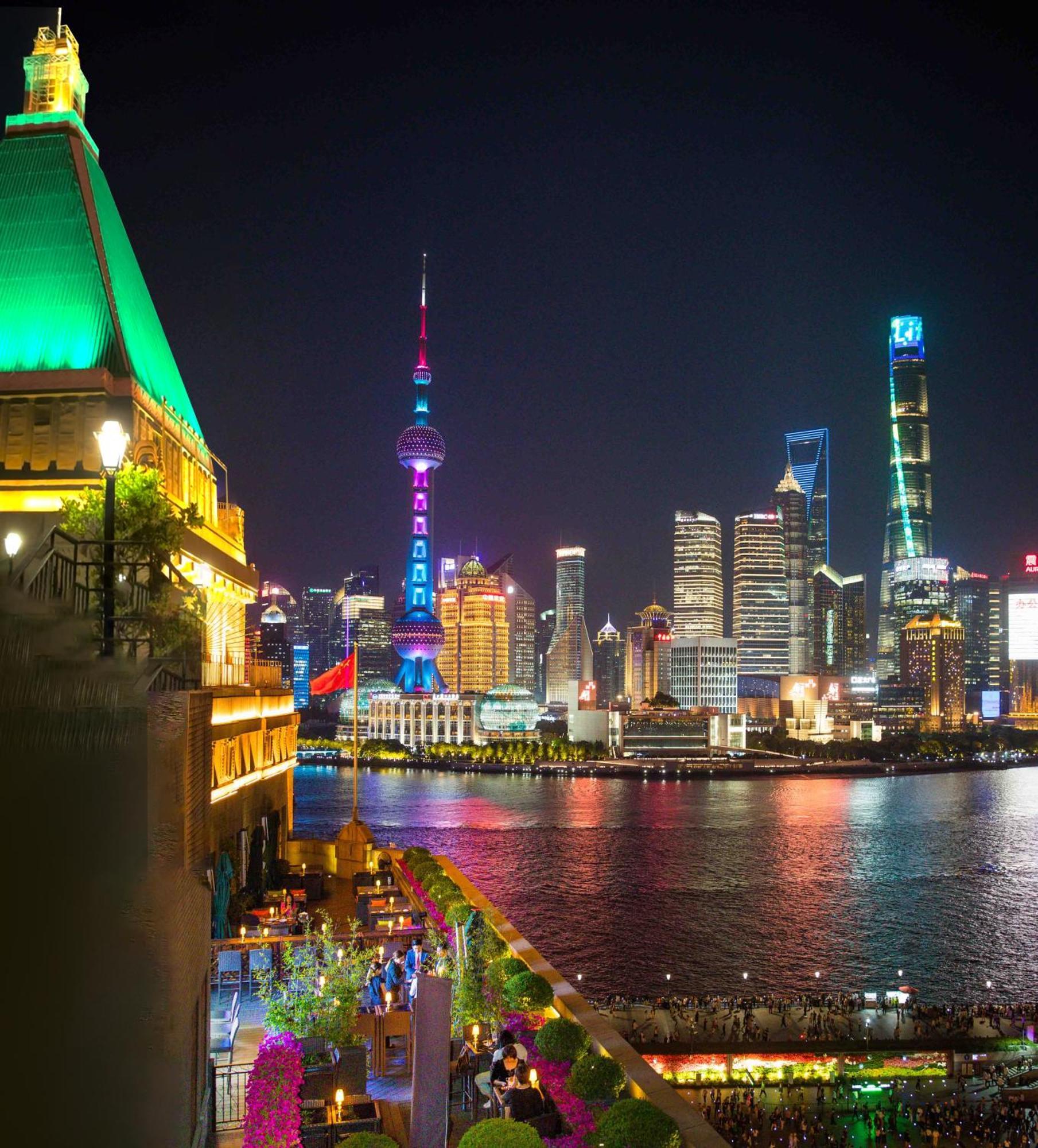 Fairmont Peace Hotel On The Bund Шанхай Экстерьер фото